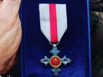 Волинянин отримав «Сталевий хрест» від Залужного