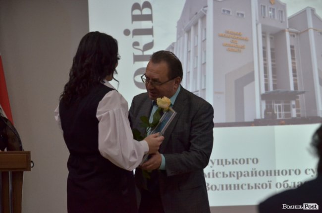Луцькому міськрайонному суду  –  15: відзначили річницю та професійне свято служителів Феміди. ФОТО