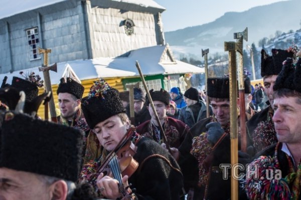 Різдво у карпатському селі. ФОТО