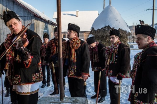 Різдво у карпатському селі. ФОТО