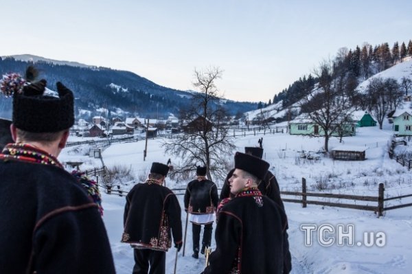 Різдво у карпатському селі. ФОТО