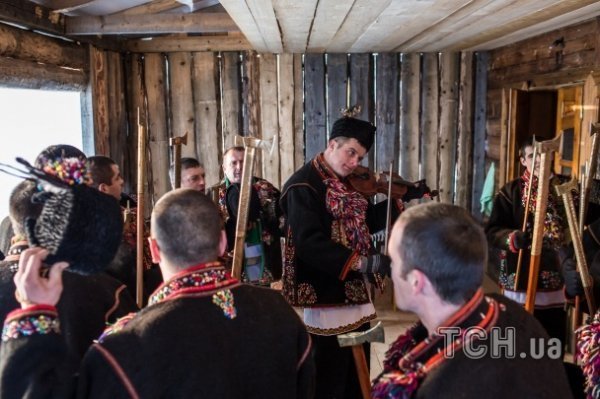 Різдво у карпатському селі. ФОТО