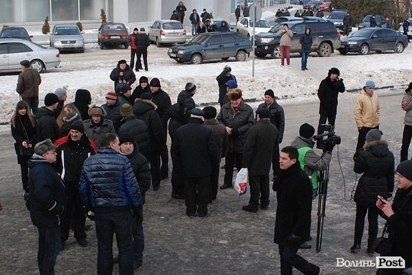 У Луцьку освистували нового губернатора. ФОТО