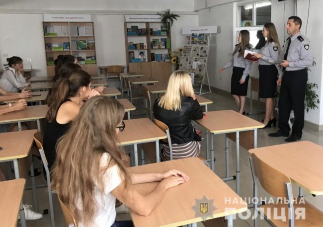 Волинські правоохоронці агітували студентів йти працювати у поліцію