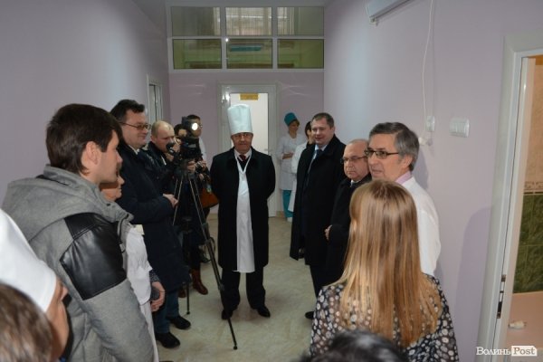 У Луцьку відкрили нове туберкульозне відділення. ФОТО. ВІДЕО