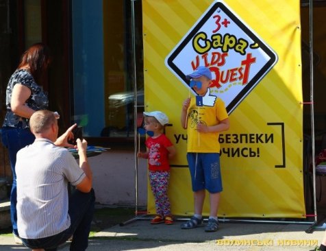Безпека понад усе: маленьких волинян вчили, як поводитися на дорозі. ФОТО