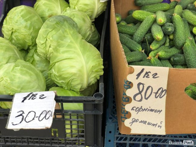 Сезонні овочі та зелень: що почому на Варшавському ринку 