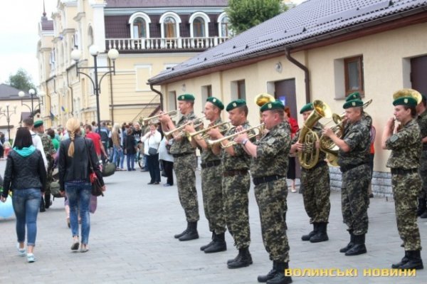 Луцькі прикордонники повернулися із зони АТО. ФОТО
