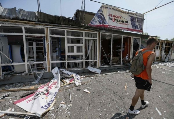 Зруйнований Слов'янськ. ФОТО