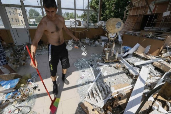 Зруйнований Слов'янськ. ФОТО