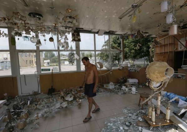 Зруйнований Слов'янськ. ФОТО