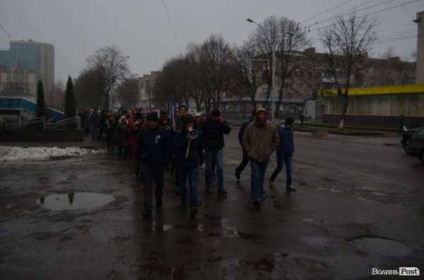 Як Луцьк «тестував» загальний страйк. ФОТО