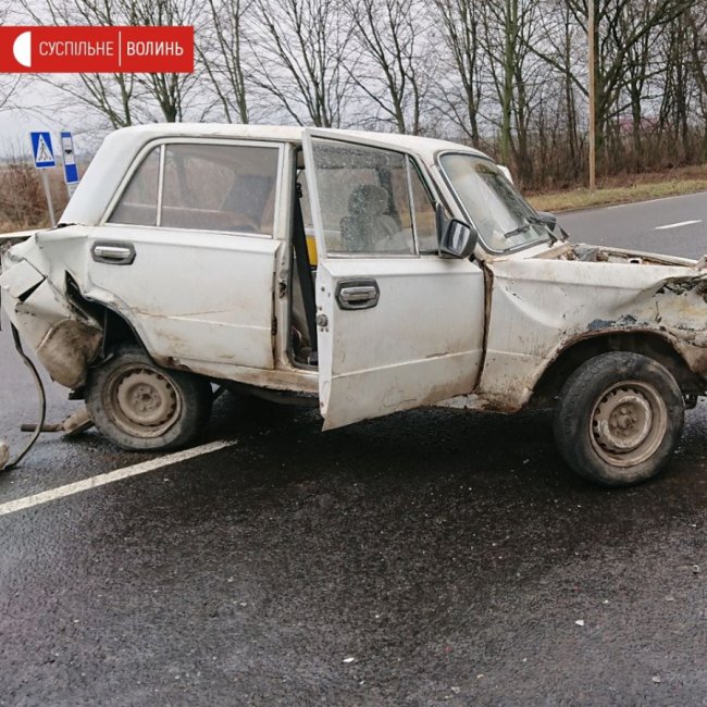 На трасі Ковель–Луцьк – аварія з потерпілими. ФОТО