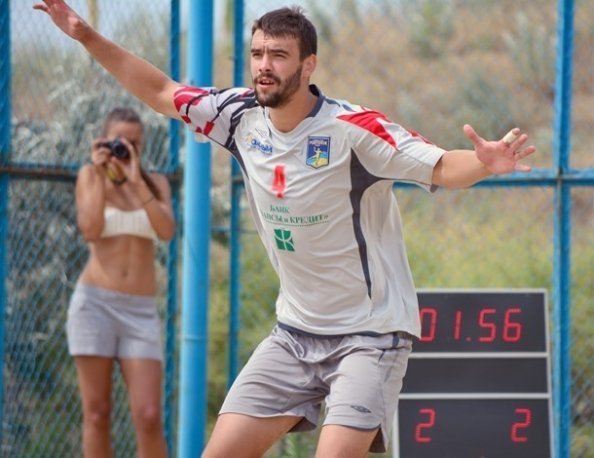 Лучани – срібні призери чемпіонату України з пляжного гандболу 