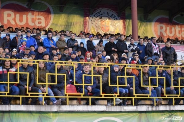 Луцька «Волинь» програла київському «Динамо» вдома. ФОТО