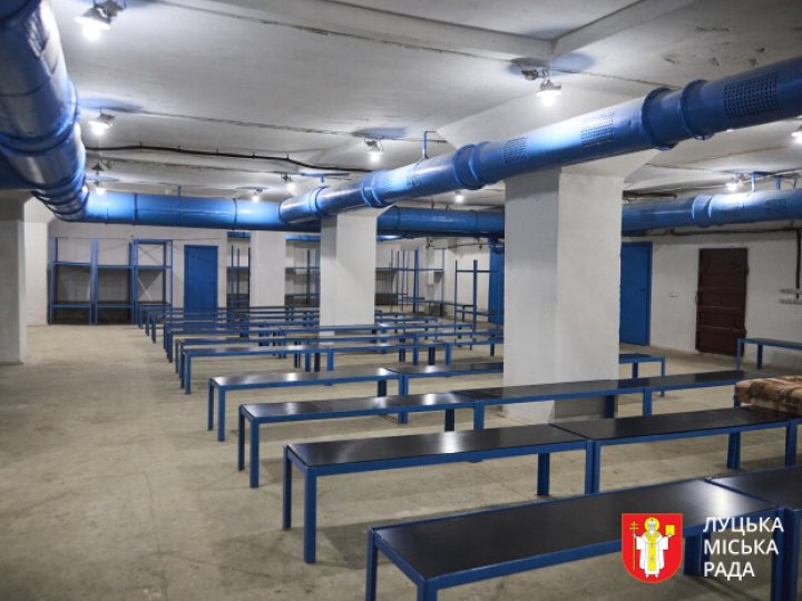 У Луцьку відремонтували укриття, де можуть перебувати понад 900 людей