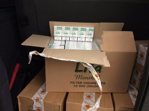 На Волині затримали партію контрабандних цигарок