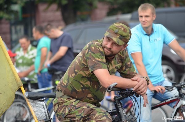 У Луцьку відбувся патріотичний велопробіг. ФОТО