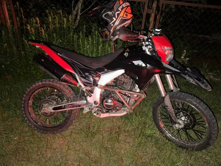 На Волині спіймали п'яного підлітка на мотоциклі