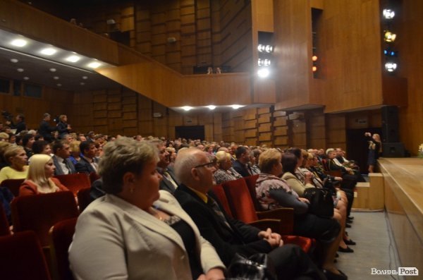 У Луцьку привітали освітян із їхнім професійним святом. ФОТО