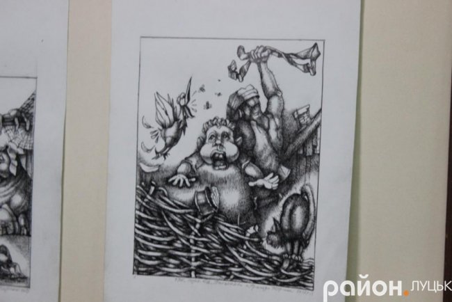 У Луцьку – виставка графічних робіт «дуже забутою технікою»