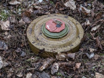 На Волині екскаватор наїхав на міну