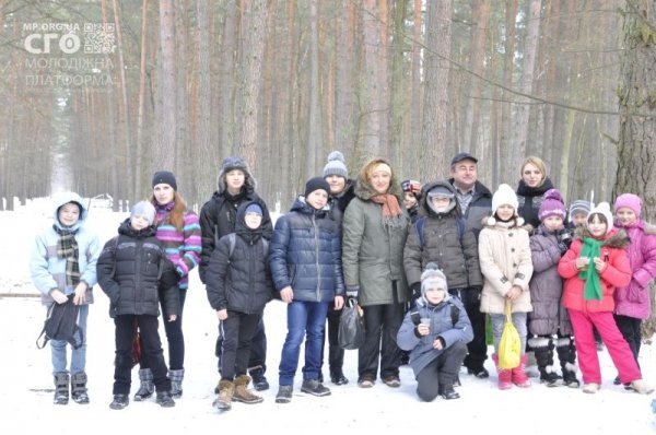 Як на Волині діти підгодовували диких тварин. ФОТО