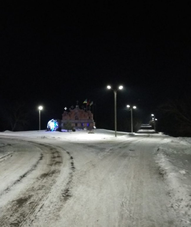 У селі під Луцьком встановили вуличне освітлення