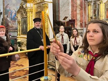 Вифлеємський вогонь прибув до України