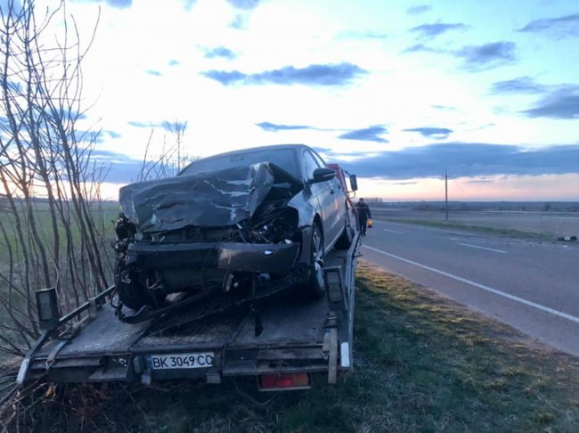 На трасі «Київ-Ковель-Ягодин» – автотроща за участю 3-ох авто: є потерпілі. ФОТО