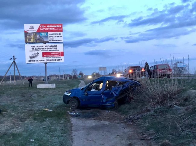 На трасі «Київ-Ковель-Ягодин» – автотроща за участю 3-ох авто: є потерпілі. ФОТО