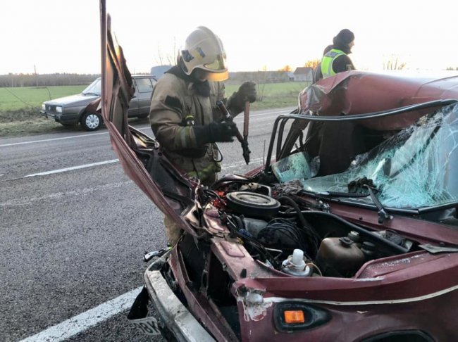 На трасі «Київ-Ковель-Ягодин» – автотроща за участю 3-ох авто: є потерпілі. ФОТО