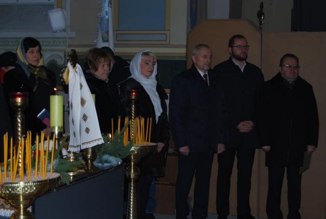 Савченко святкував Різдво разом з волинянами. ФОТО