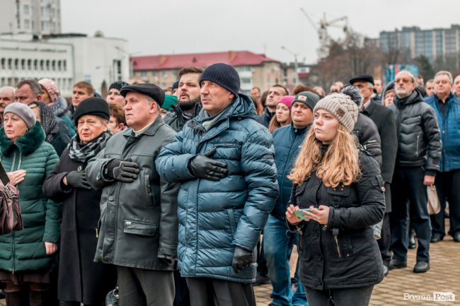 У Луцьку – акція на підтримку полонених Росією моряків. ФОТО 