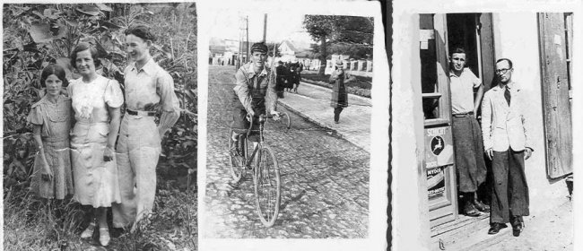 Світлини родини Шнайдерів, яка проживала в Луцьку. Місто Луцьк, 1920- 1930-ті роки.