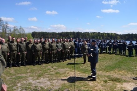На Волині пожежники проводили навчання. ФОТО