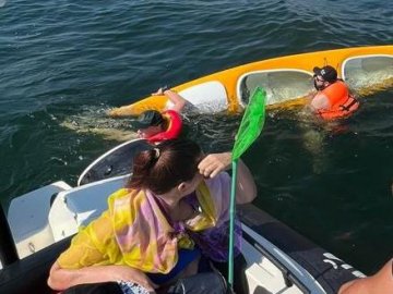 Під час негоди на Світязі водолази рятували понад 40 відпочивальників. ФОТО