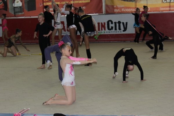 У Луцьку побувала відома гімнастка. ФОТО