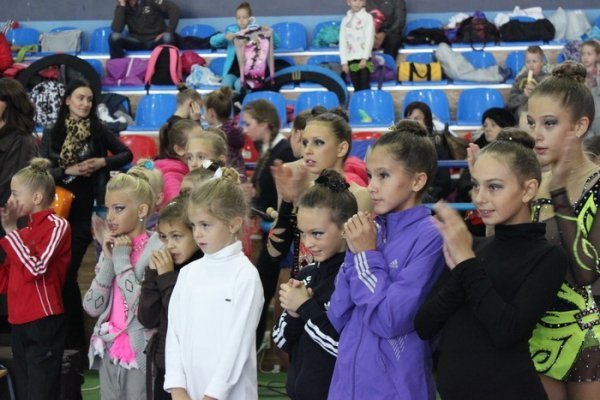 У Луцьку побувала відома гімнастка. ФОТО