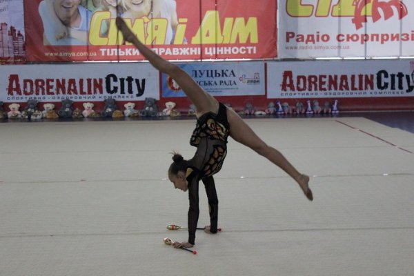 У Луцьку побувала відома гімнастка. ФОТО
