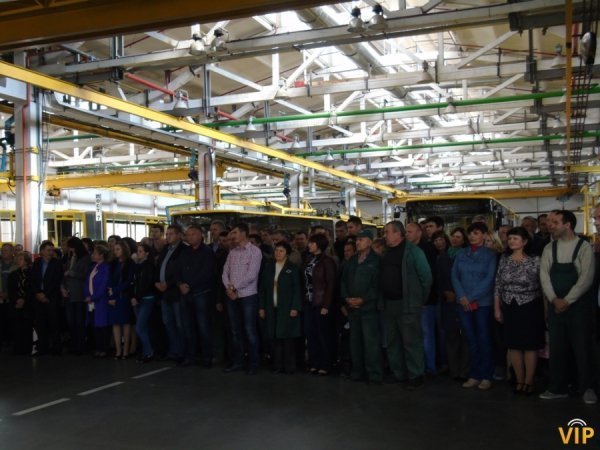 Працівників луцького «Автоскладального заводу»  привітали з професійним святом. ФОТО