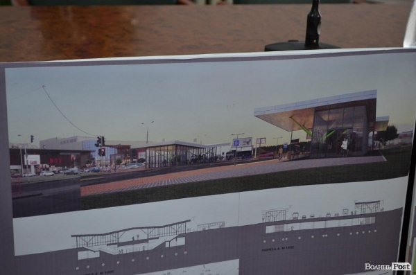 Як виглядатиме «підземка» поряд з «ПортCity» у Луцьку. ФОТО