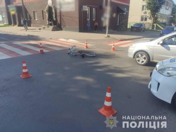 На Волині – дві ДТП: травмувалися велосипедист та мотоцикліст