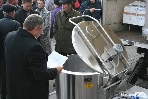 У центрі Луцька – ярмарок. ФОТО