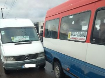 У Ковелі – аварія з двома маршрутками. ФОТО