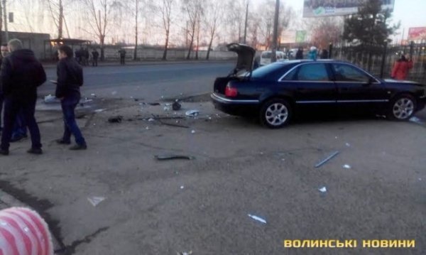 У Луцьку аварія «лоб в лоб». ФОТО