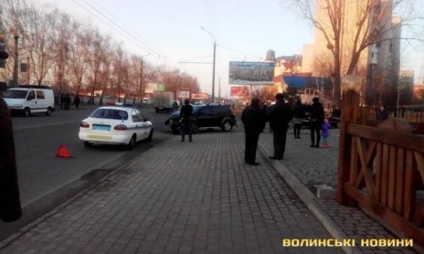 У Луцьку аварія «лоб в лоб». ФОТО