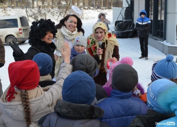 У Луцьку на Різдво «Сіті-парк» влаштував дітям свято. ФОТО