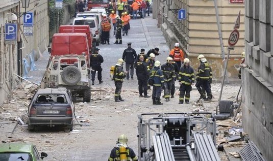 У центрі Праги ‒ вибух. ФОТО. ВІДЕО