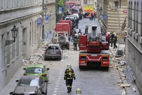У центрі Праги ‒ вибух. ФОТО. ВІДЕО